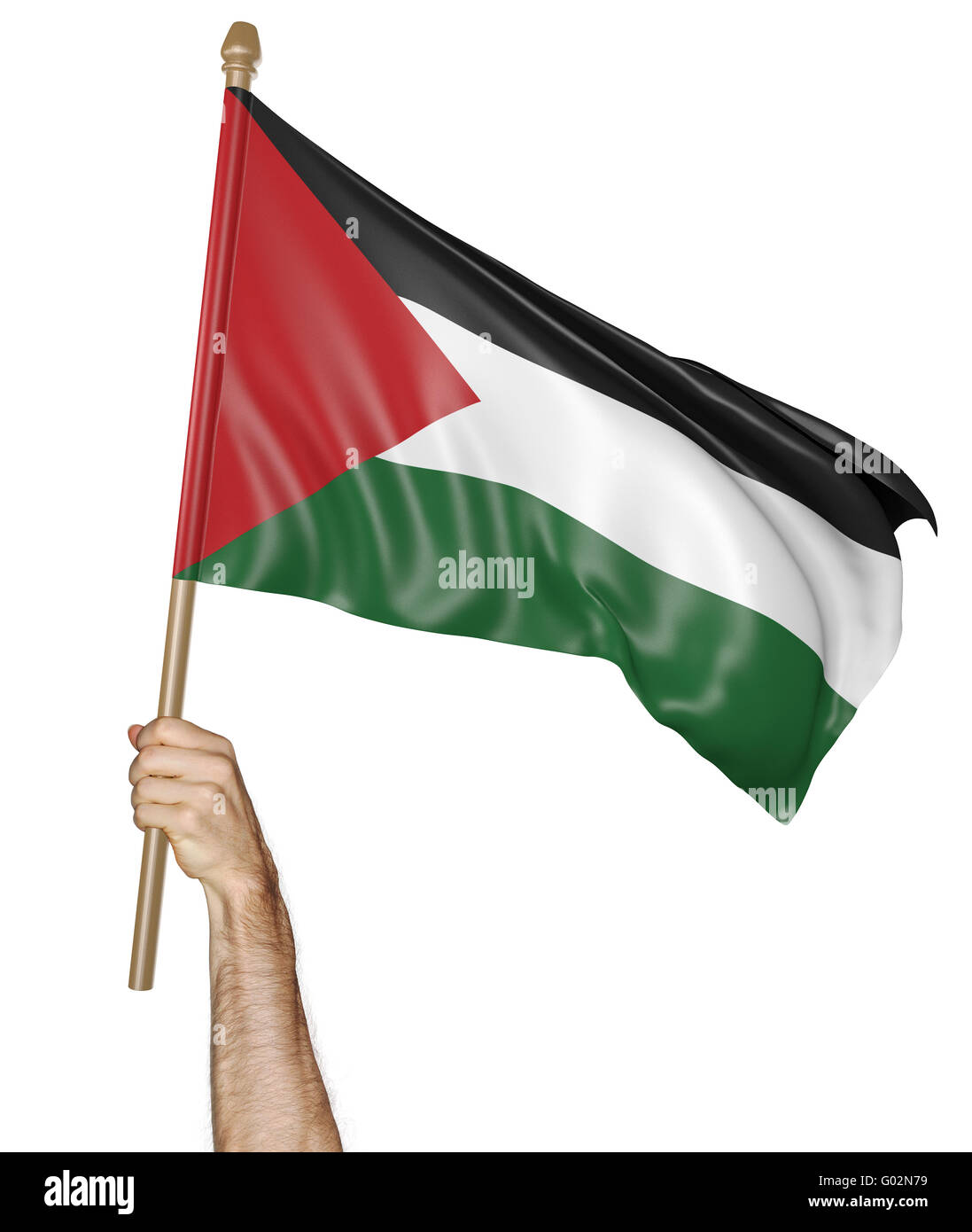 Detail Gambar Bendera Palestina 3d Nomer 48