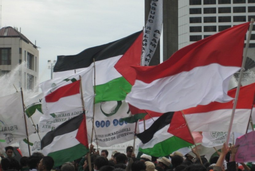 Detail Gambar Bendera Palestina Dan Indonesia Bersatu Nomer 40