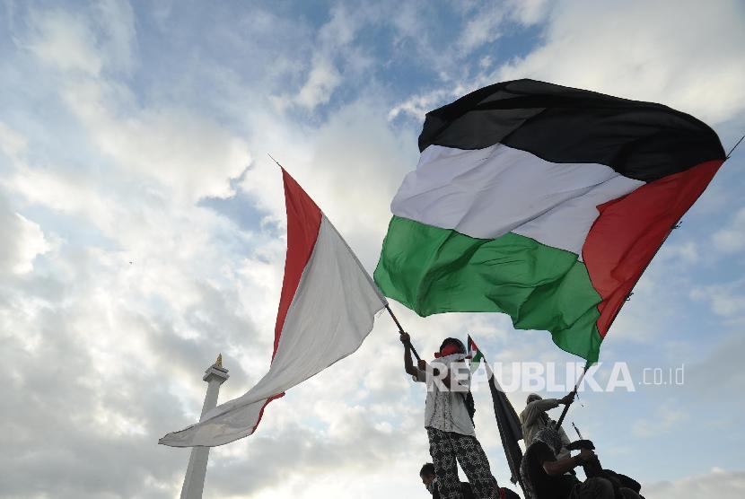 Detail Gambar Bendera Palestina Dan Indonesia Keren Nomer 3