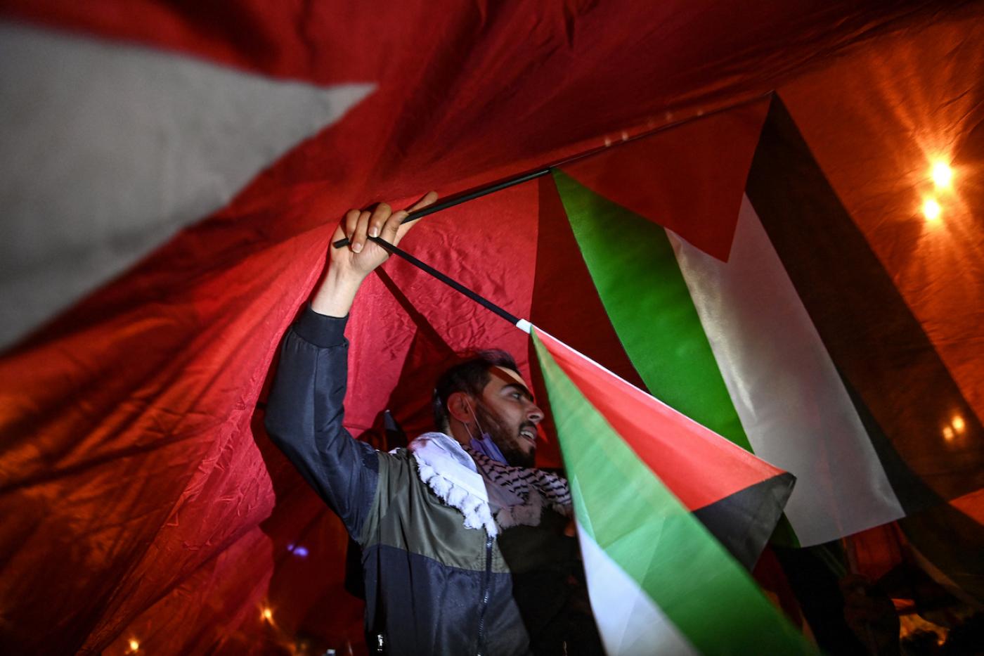Detail Gambar Bendera Palestina Dan Israel Nomer 53