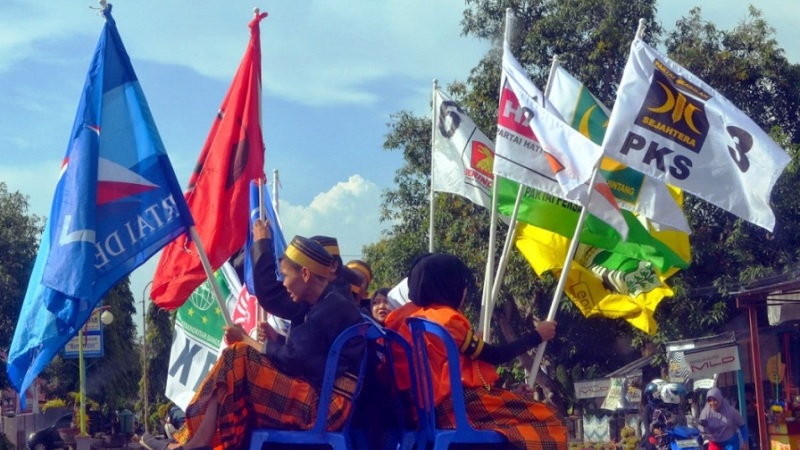 Detail Gambar Bendera Parpol Pemilu 2019 Nomer 17