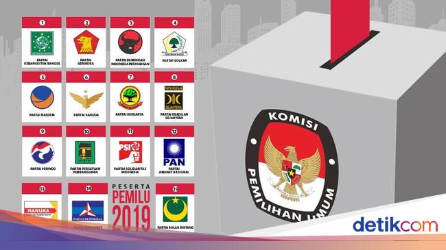 Detail Gambar Bendera Parpol Pemilu 2019 Nomer 26