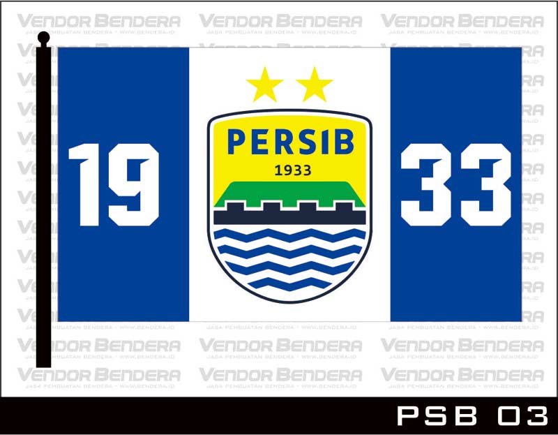 Detail Gambar Bendera Persib Nomer 7