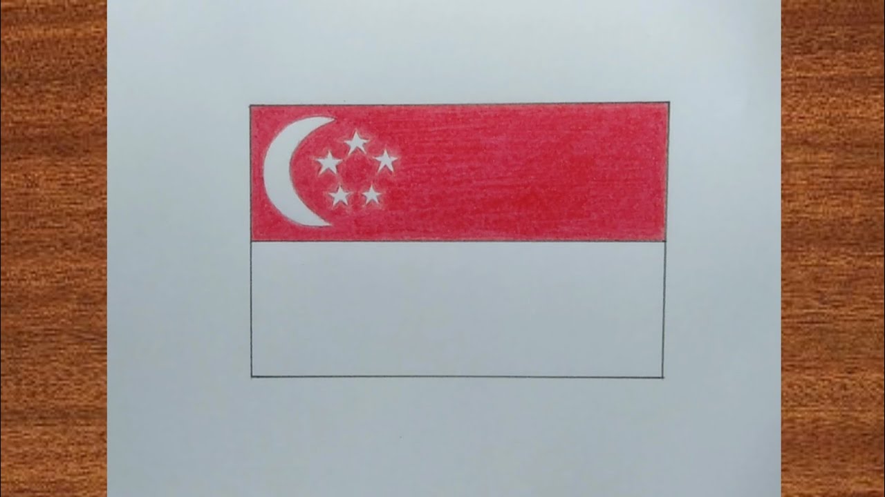 Detail Gambar Bendera Singapura Nomer 26