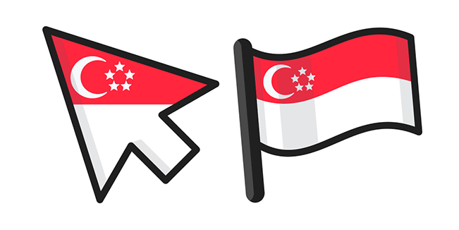 Detail Gambar Bendera Singapura Nomer 31