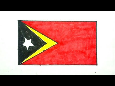 Detail Gambar Bendera Timor Leste Nomer 30