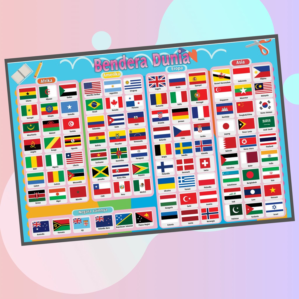 Detail Gambar Bendera Untuk Anak Tk Nomer 33