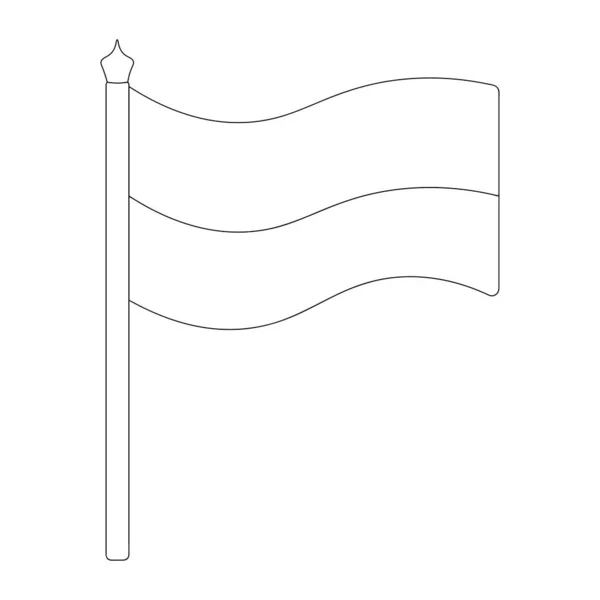 Detail Gambar Bendera Untuk Mewarnai Nomer 4