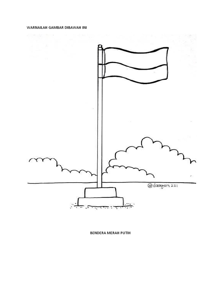 Detail Gambar Bendera Untuk Mewarnai Nomer 8