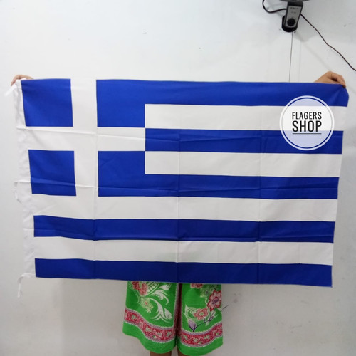 Detail Gambar Bendera Yunani Nomer 15