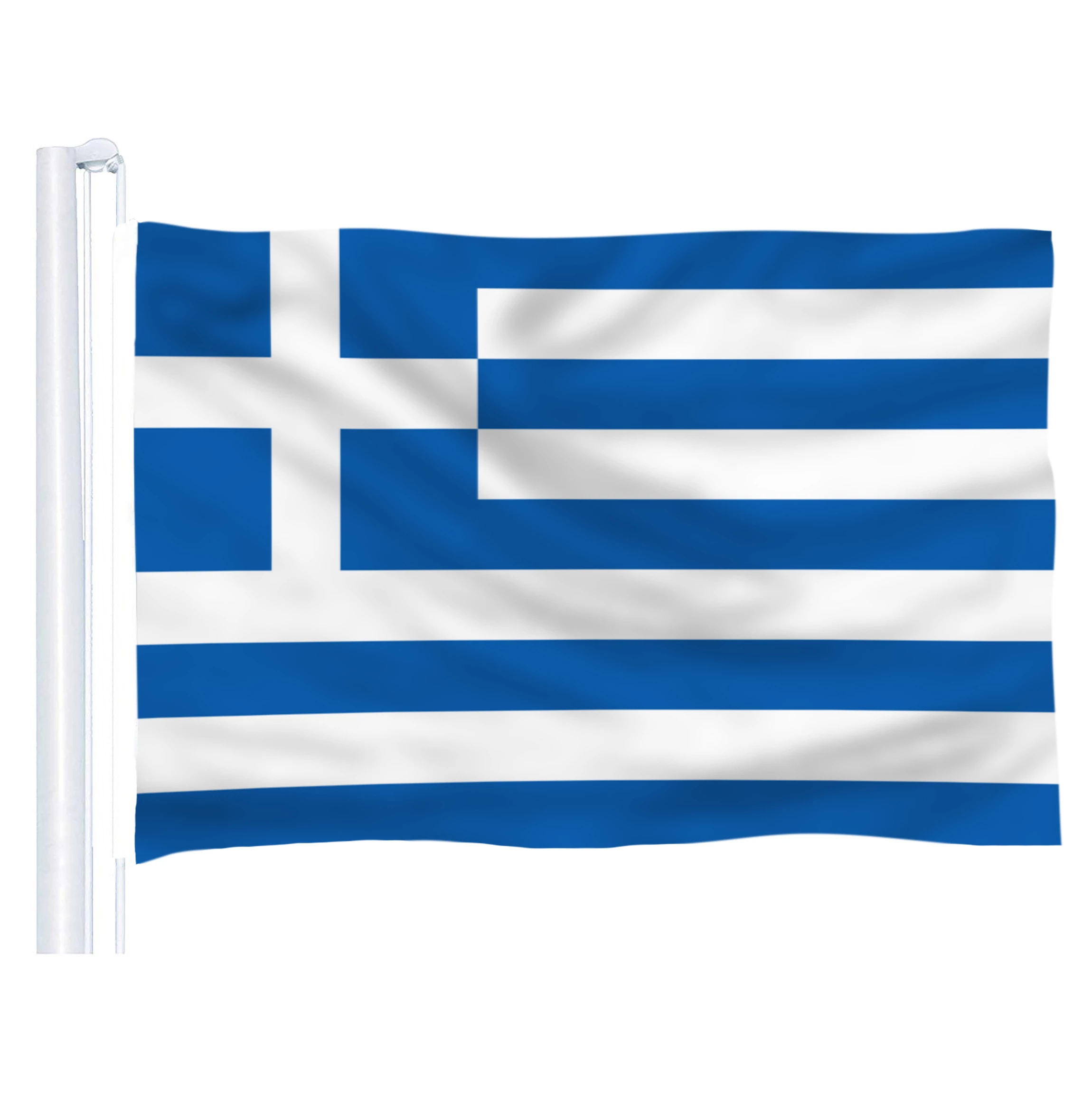 Detail Gambar Bendera Yunani Nomer 4