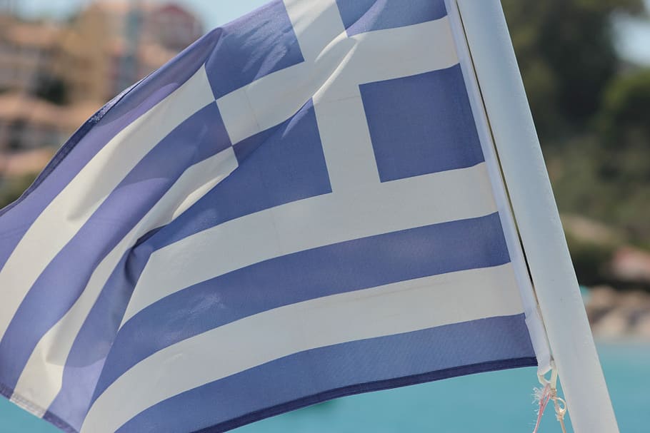 Detail Gambar Bendera Yunani Nomer 30