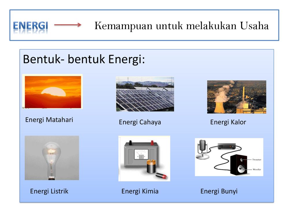 Detail Gambar Bentuk Bentuk Energi Nomer 5