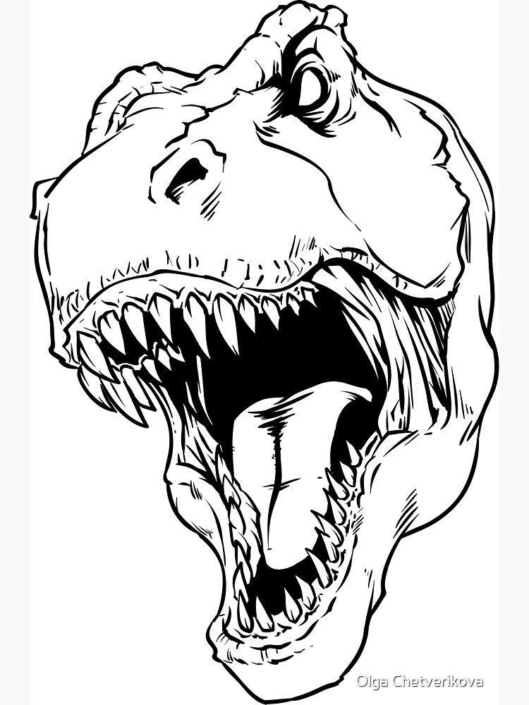 Detail Trex Zeichnen Nomer 2