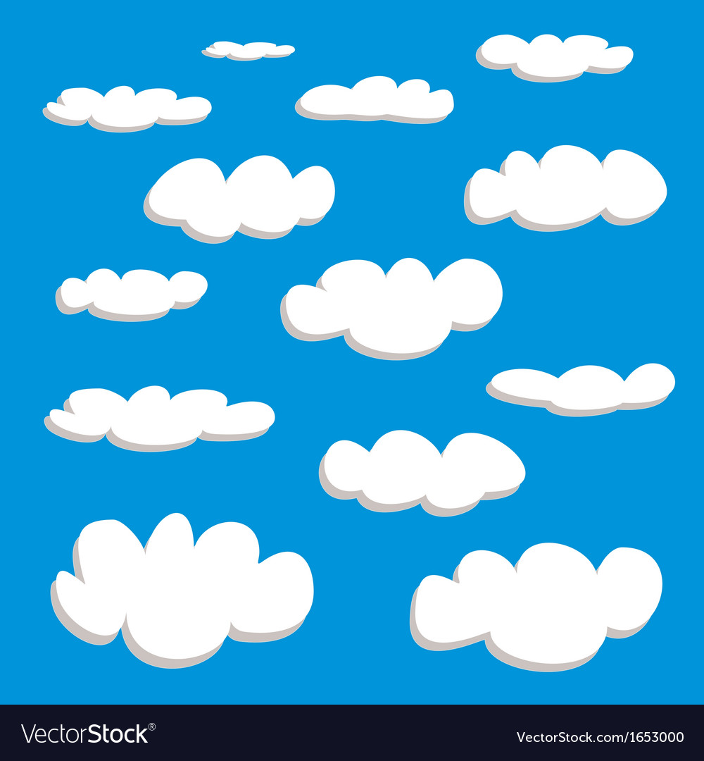 Blue Sky With Clouds Background Free - KibrisPDR