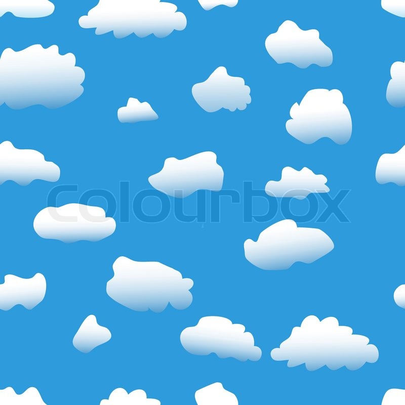 Detail Blue Sky With Clouds Background Free Nomer 22
