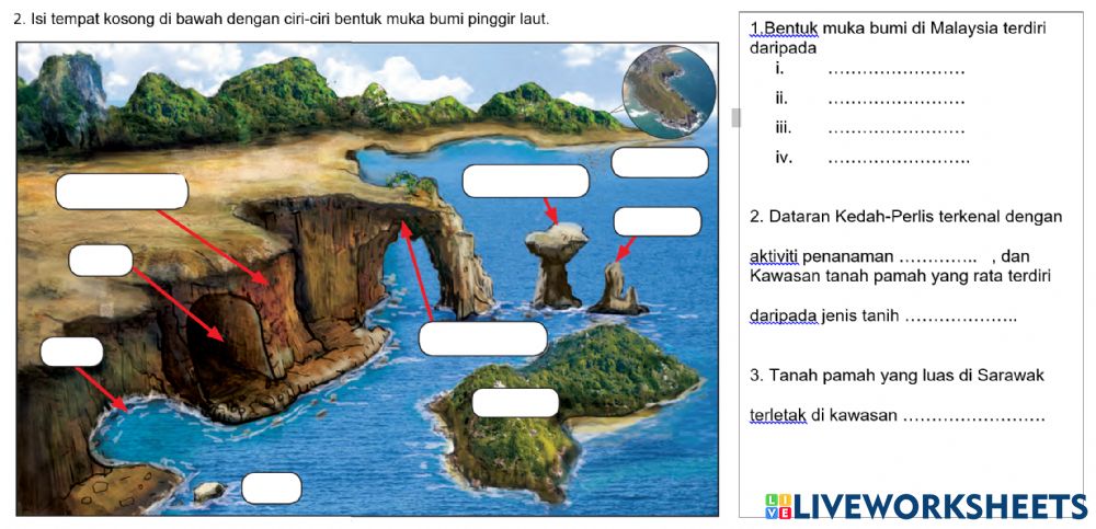 Detail Gambar Bentuk Muka Bumi Nomer 5