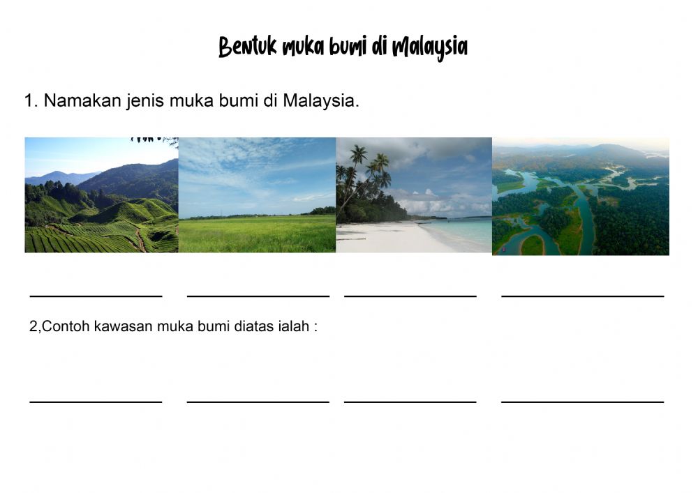 Download Gambar Bentuk Muka Bumi Di Malaysia Nomer 19