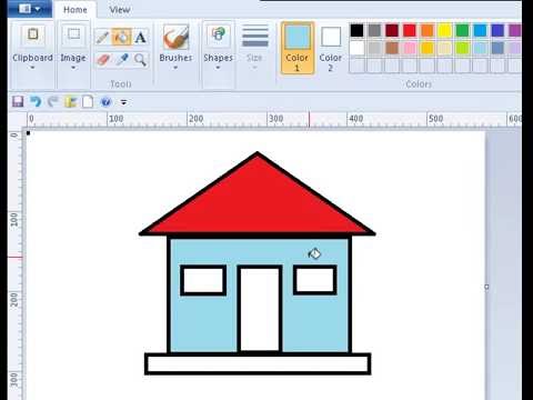 Detail Gambar Bentuk Sederhana Dengan Paint Nomer 4