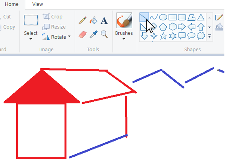 Detail Gambar Bentuk Sederhana Dengan Paint Nomer 10