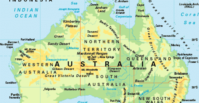 Detail Gambar Benua Australia Dan Ibukota Nomer 41