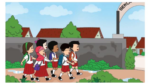 Detail Gambar Berangkat Sekolah Nomer 22