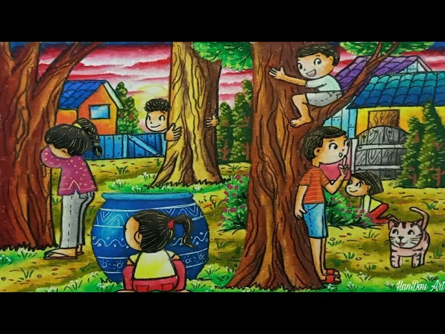 Detail Gambar Bercerita Tema Gotong Royong Nomer 49