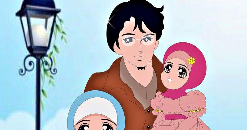 Detail Gambar Berdoa Bersama Keluarga Animasi Nomer 6