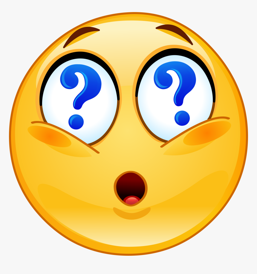 Detail Question Emoji Transparent Nomer 2