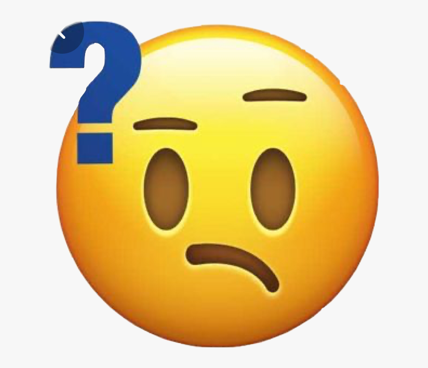 Detail Question Emoji Transparent Nomer 5