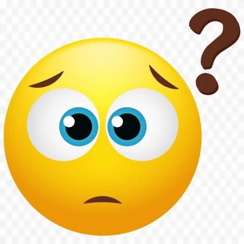 Detail Question Emoji Transparent Nomer 8