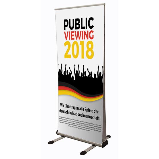 Detail Roll Up Display Holz Nomer 12