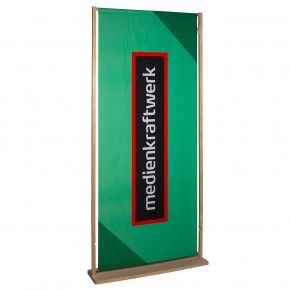 Detail Roll Up Display Holz Nomer 28