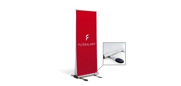 Detail Roll Up Display Holz Nomer 7