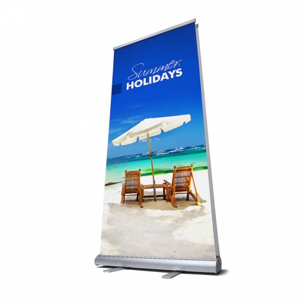 Detail Roll Up Display Holz Nomer 8