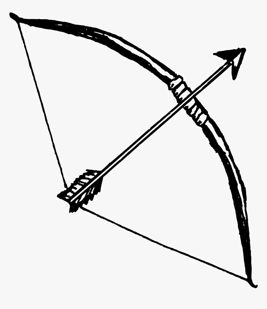 Detail Bow Arrow Drawing Nomer 5