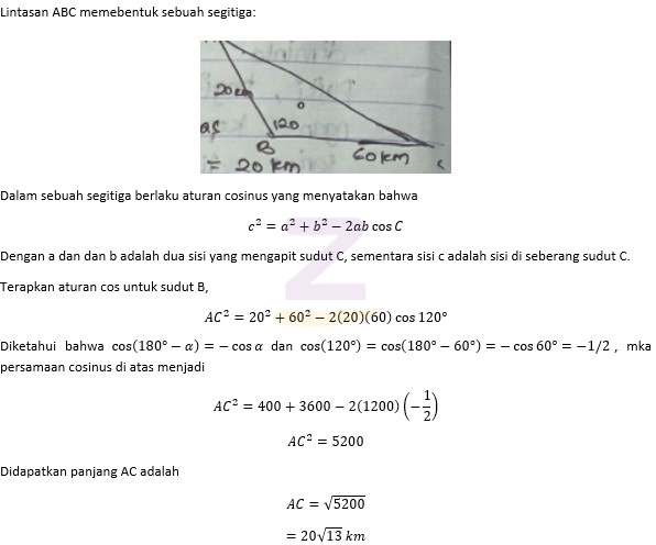 Detail Gambar Berikut Melukiskan Perjalanan Dari A Ke C Melalui B Nomer 26