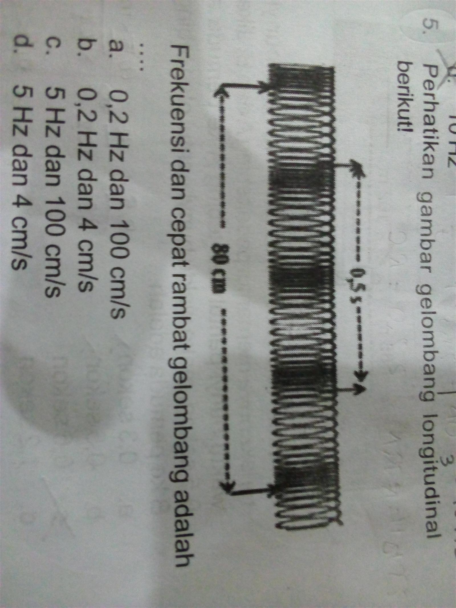 Detail Gambar Berikut Menunjukan Gelombnag Longitundinal Jika Frekuensi 70hz Nomer 5