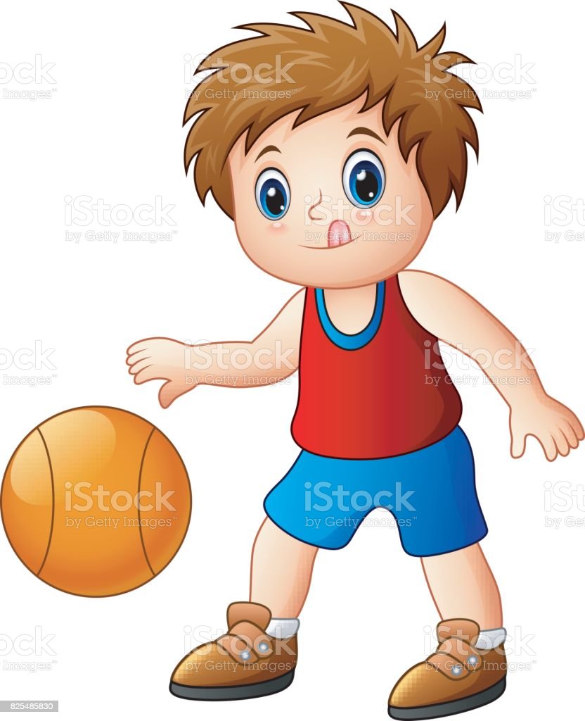 Detail Gambar Bermain Basket Kartun Nomer 27