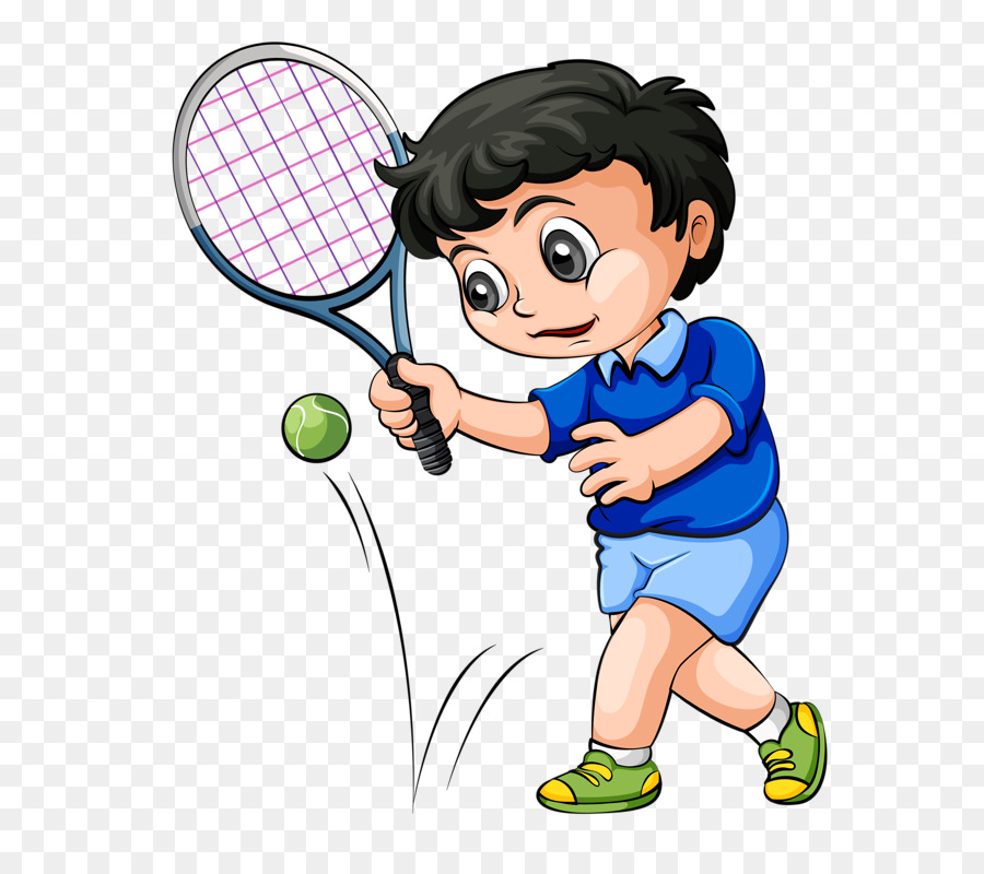 Detail Gambar Bermain Tenis Kartun Nomer 3