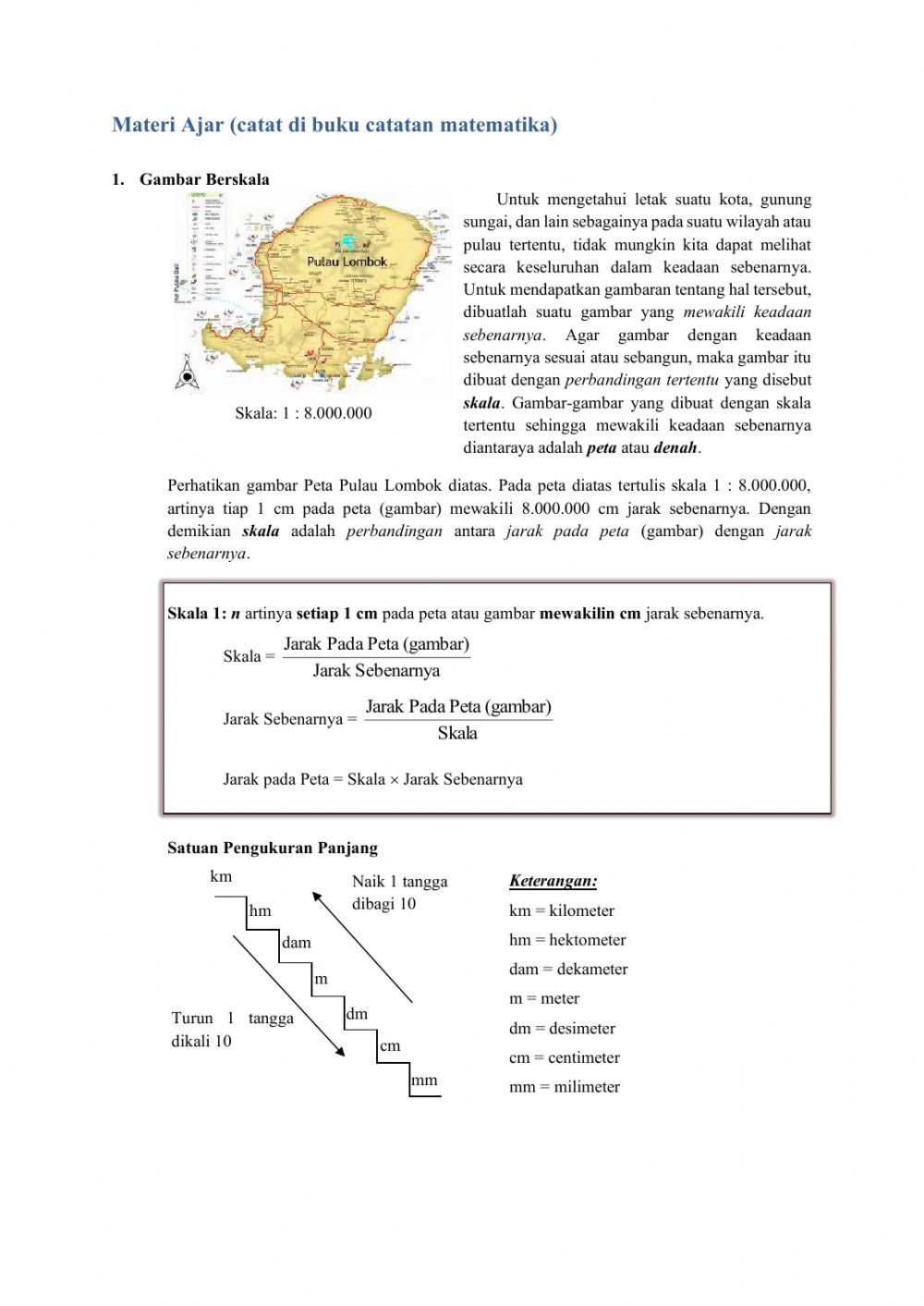 Detail Gambar Berskala Matematika Nomer 40