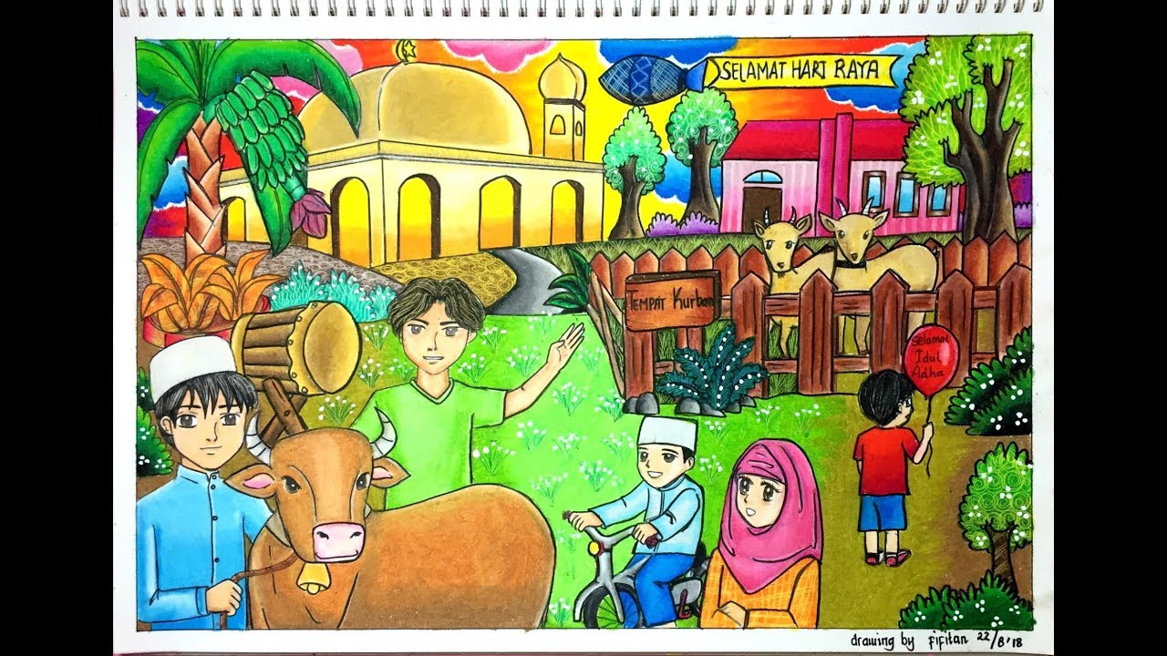 Detail Gambar Bertema Hari Raya Idul Fitri Nomer 15