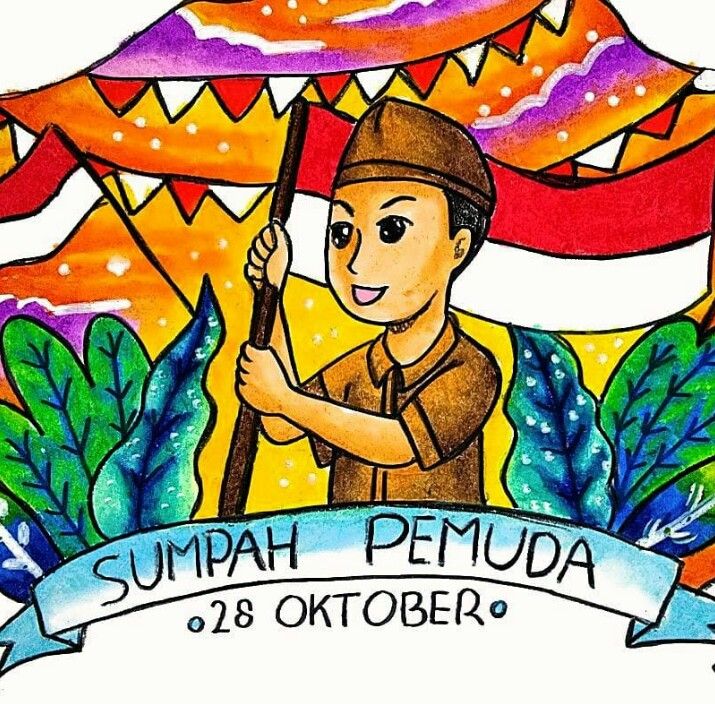 Detail Gambar Bertema Sumpah Pemuda Nomer 9