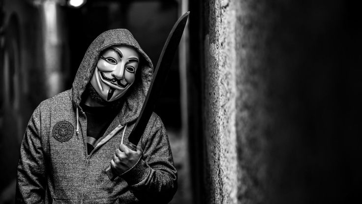 Detail Gambar Bertopeng Anonymous Nomer 3