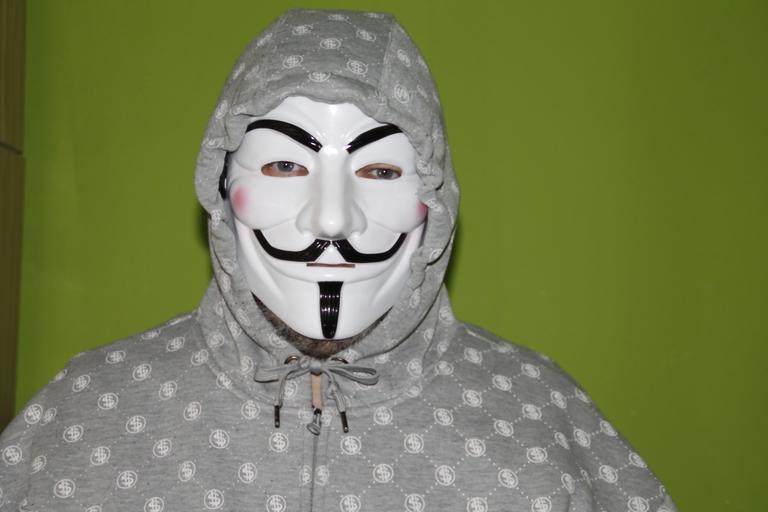 Detail Gambar Bertopeng Anonymous Nomer 45