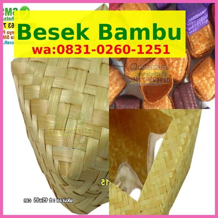 Detail Gambar Besek Bambu Gambar Besek Bambu Buat Makanan Nomer 23