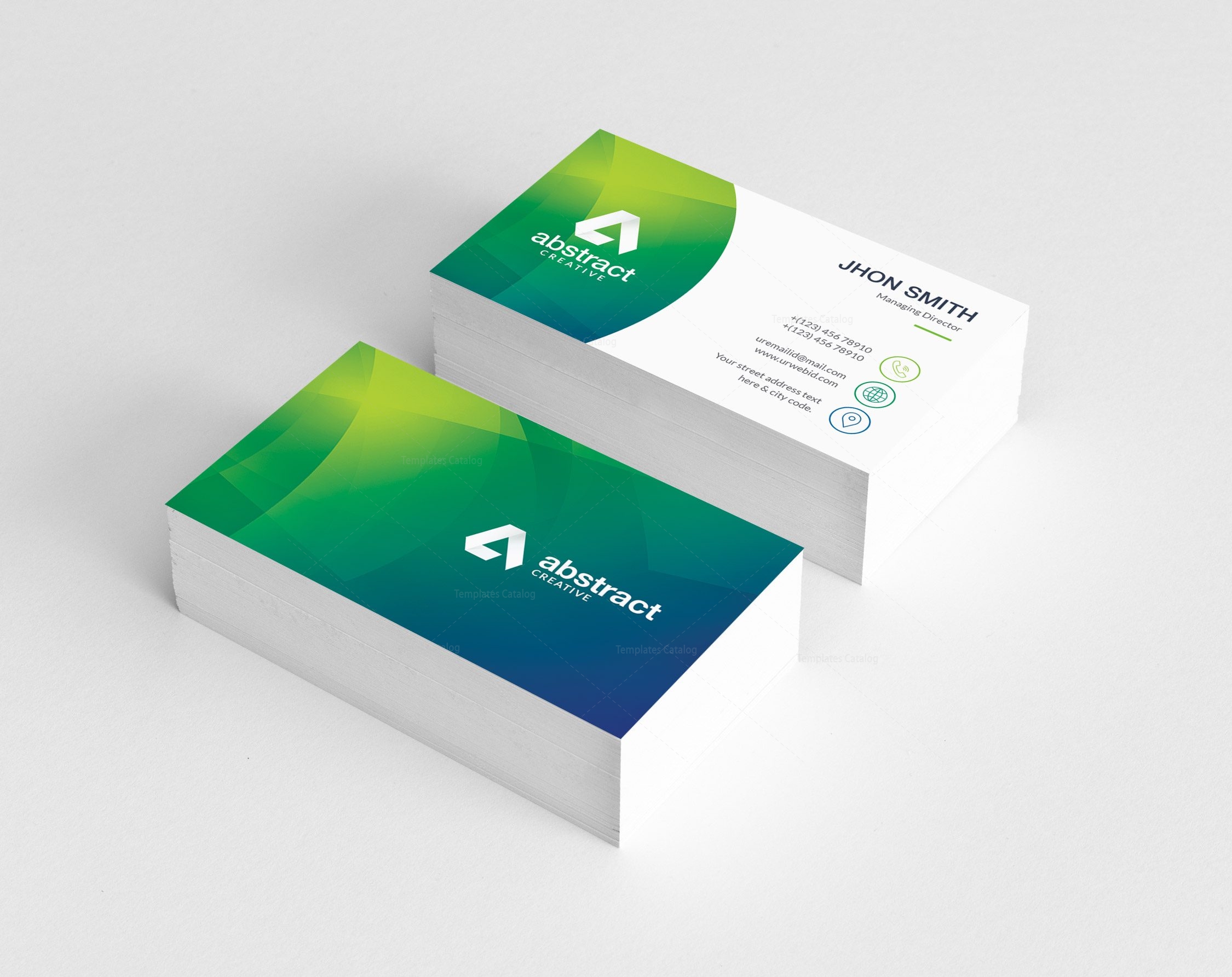 Detail Green Card Template Nomer 9