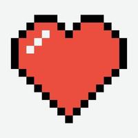 Detail Heart Pixel Art Nomer 10