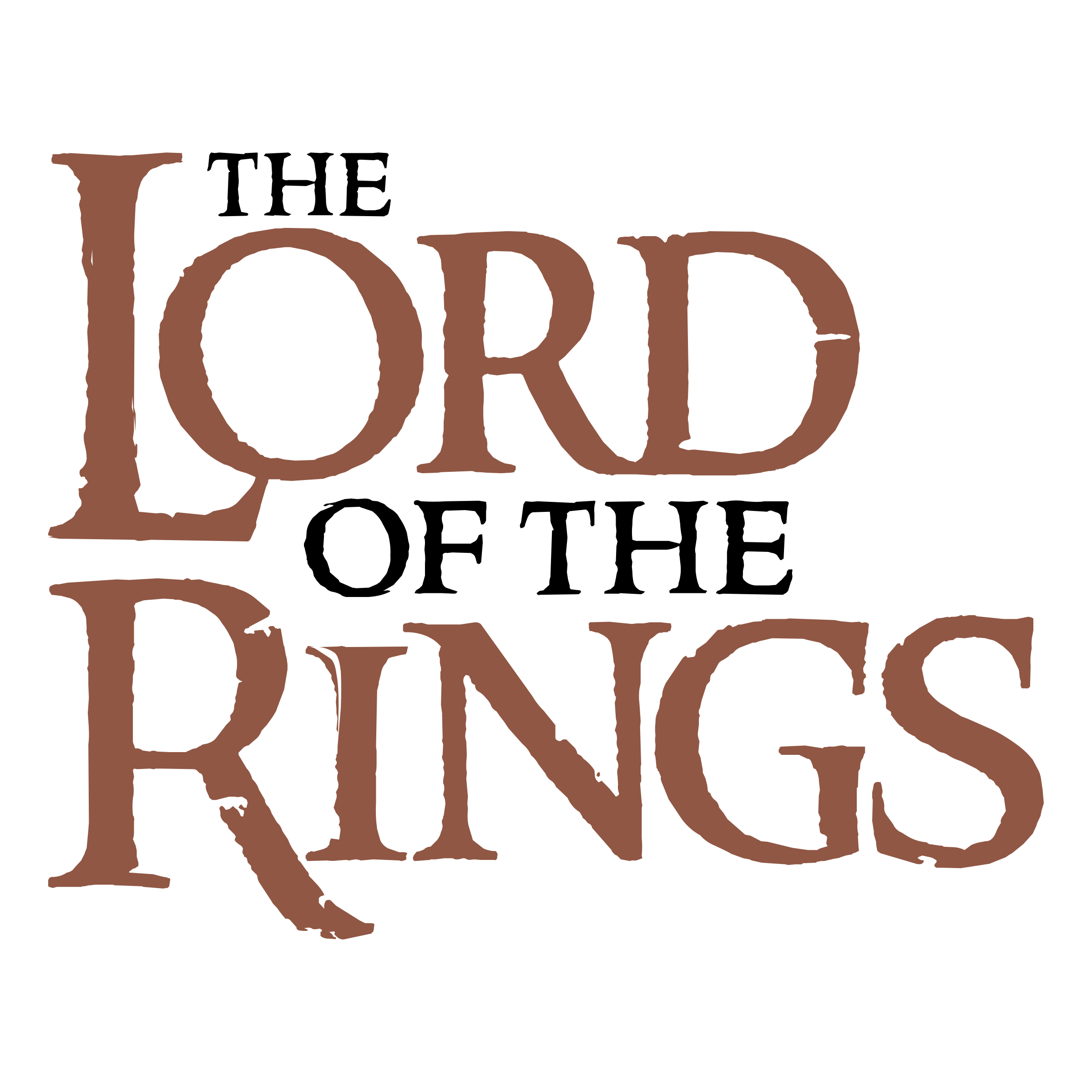Lord Of The Rings Logo - KibrisPDR