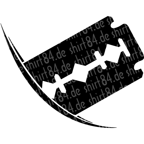 Detail Rasierklinge Mit Blut Nomer 13